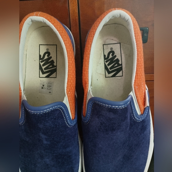 Vans Women's Slip-On Shoes - Purple and Orange_8 - Picture 4 of 9